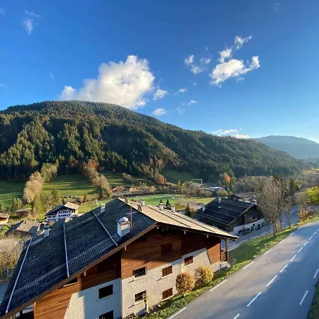 Apartment Charmant T2 Mezzanine Avec Balcon, Parking, Wifi Au Grand-bornand - Fr-1-241-186