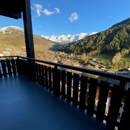 Charmant T2 Mezzanine Avec Balcon, Parking, Wifi Au Grand-bornand - Fr-1-241-186 Le Grand-Bornand