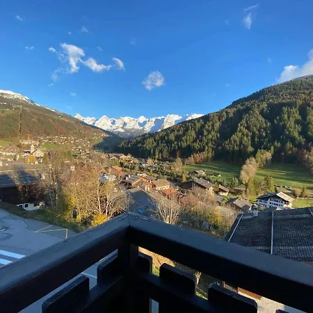 Charmant T2 Mezzanine Avec Balcon, Parking, Wifi Au Grand-bornand - Fr-1-241-186 Apartment
