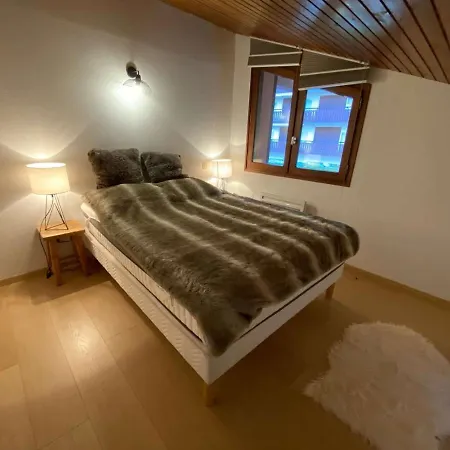 Charmant T2 Mezzanine Avec Balcon, Parking, Wifi Au Grand-bornand - Fr-1-241-186