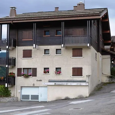 Apartment Charmant T2 Mezzanine Avec Balcon, Parking, Wifi Au Grand-bornand - Fr-1-241-186